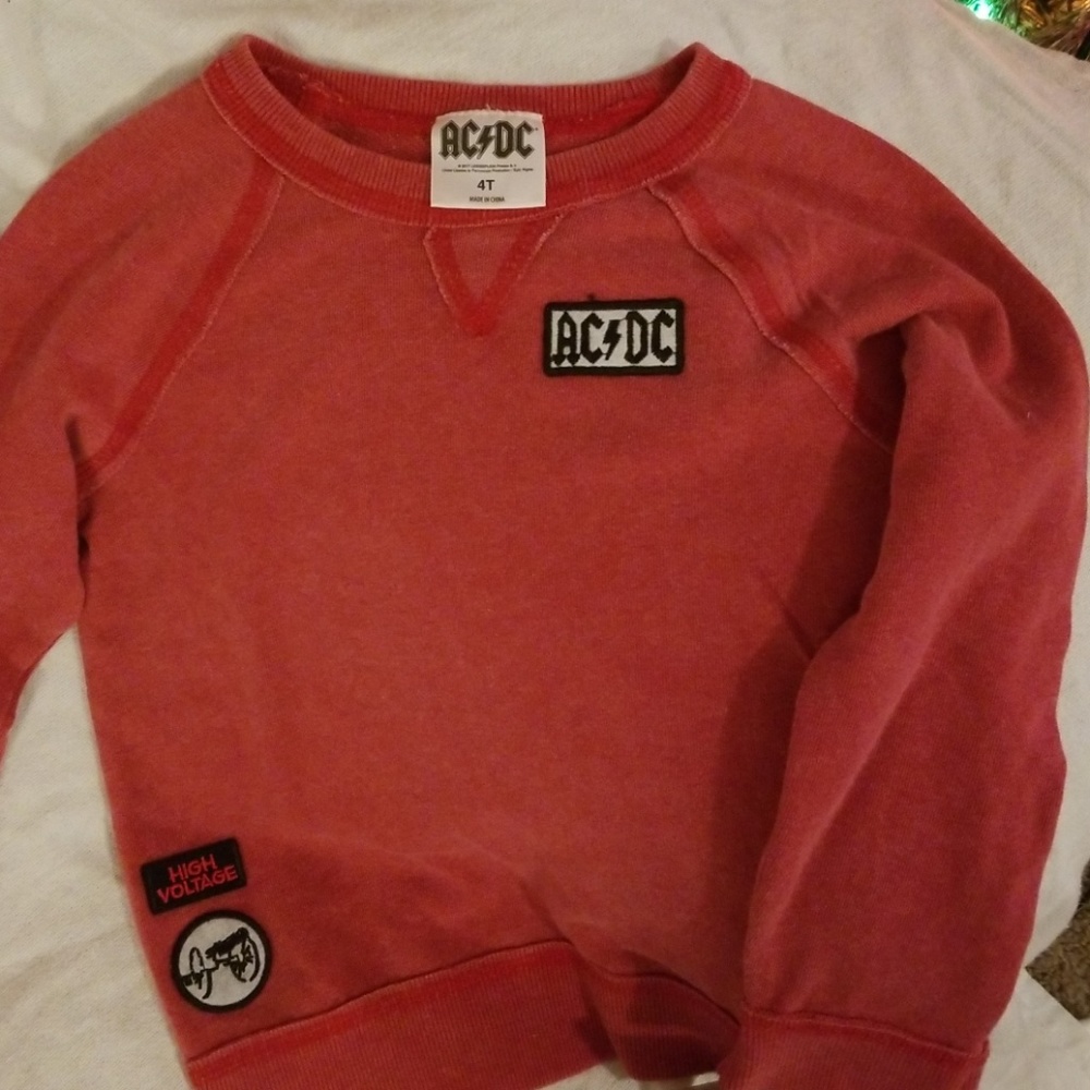 NWT AC/DC toddler sweater